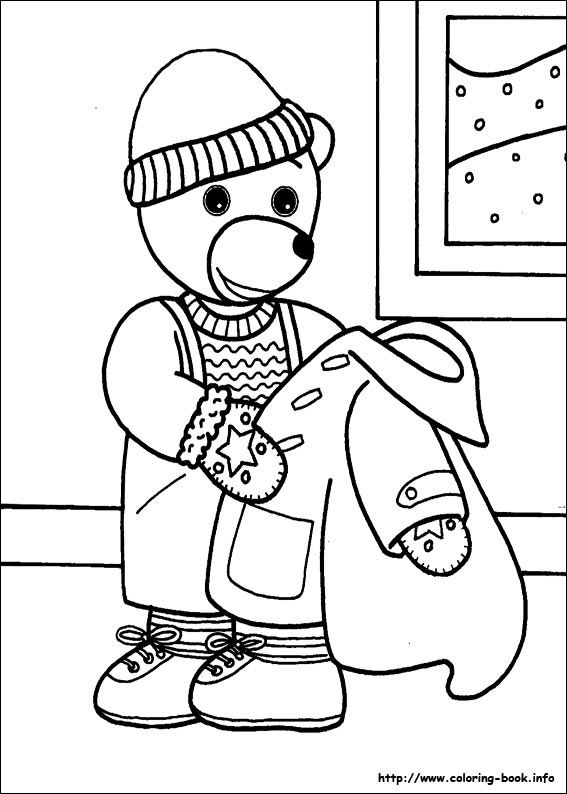 Little Brown Bear coloring picture